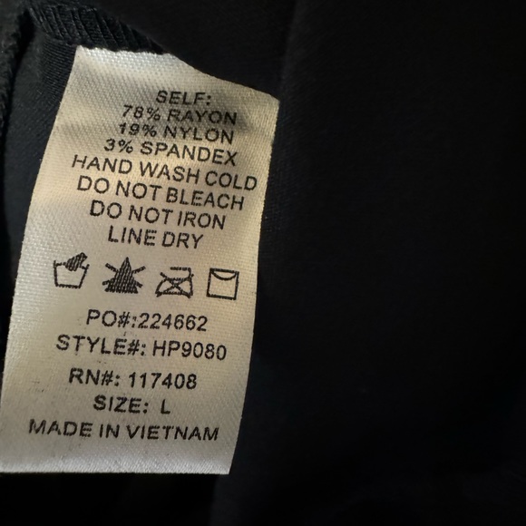 NWT - Chocolate U.S.A Women's Pant - Size L - Picture 9 of 16